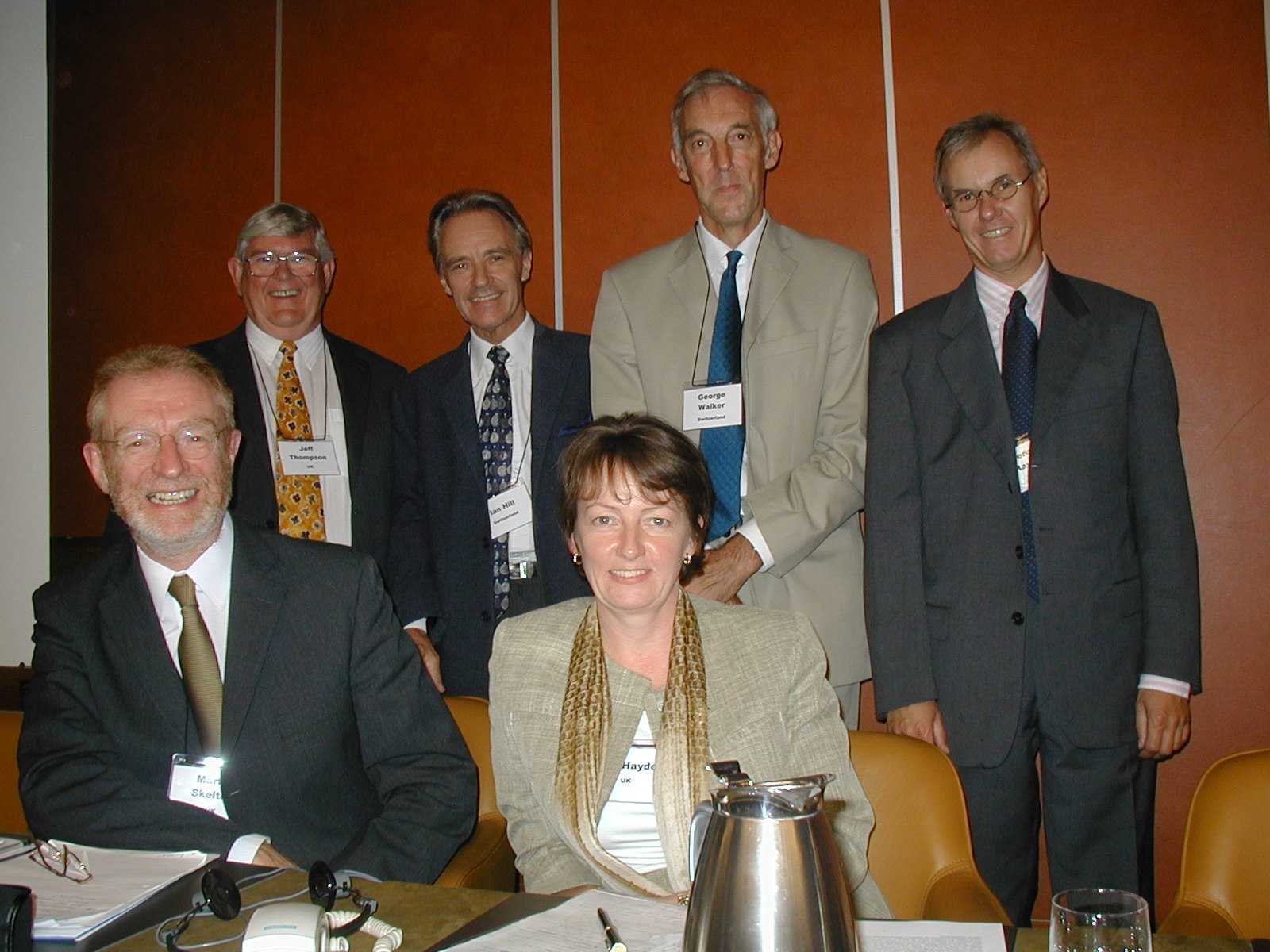 Convenors of the theme groups at the Conference