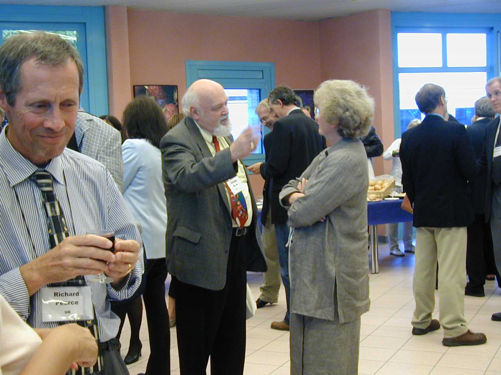 Delegates at the Interpreting  International Education Conference, Geneva, 2002