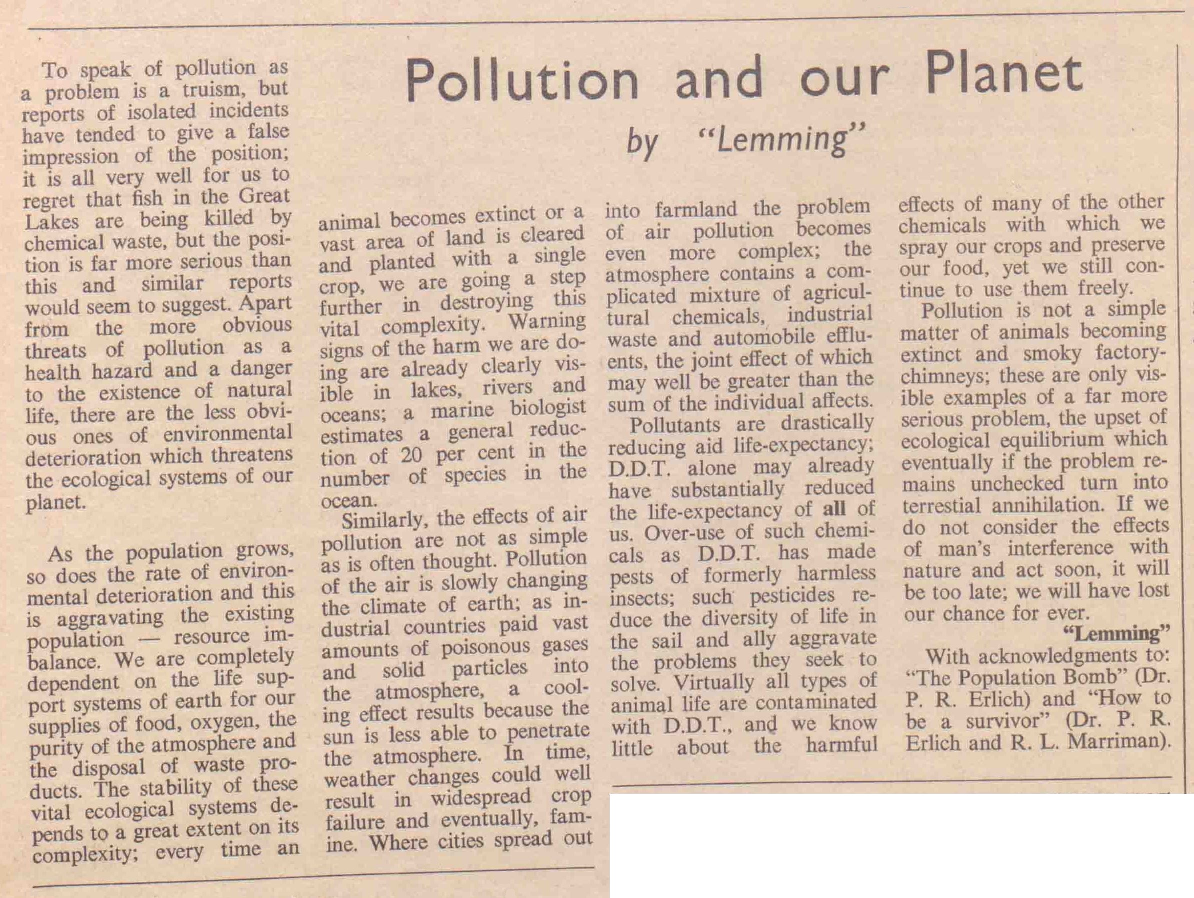 SUL, Vol. 11, No. 4, 2 December 1971.