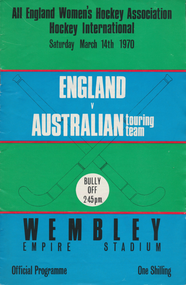 Wembley programme 1970