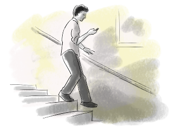 Suffering an accident