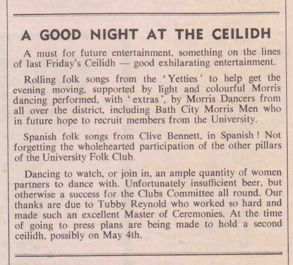 SUL, Vol. 7, No. 7, 8 February 1968.